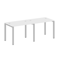 Стол-станция METALL SYSTEM на 2 раб.места на П-образном м/к  БП.СМ-2.1 2000*720*750